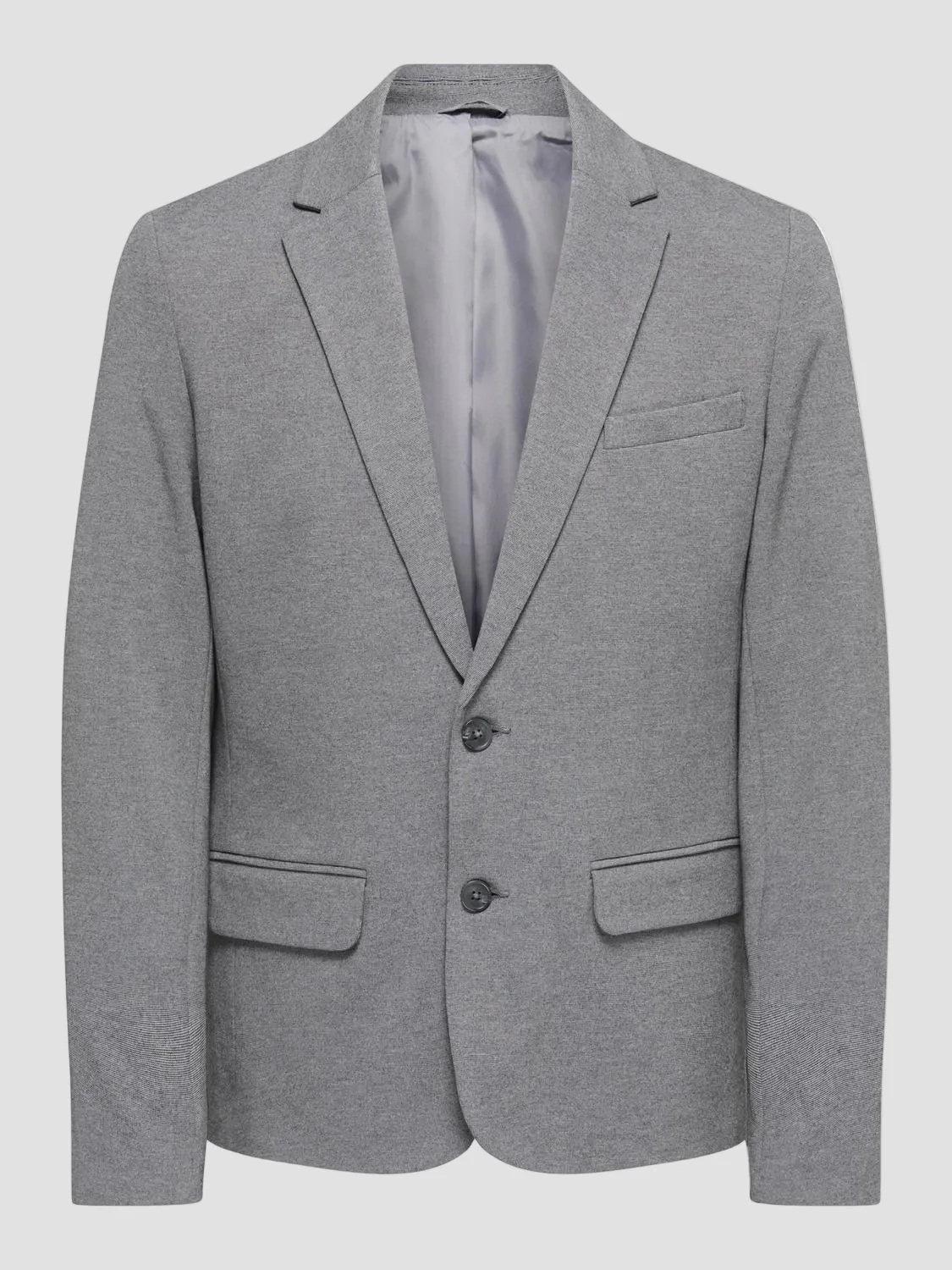 ONLY & SONS Mark Stretch Blazer Medium Grey Melange - Image 6