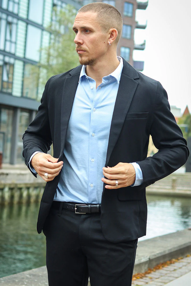 ONLY & SONS Mark Stretch Blazer Black - Image 5