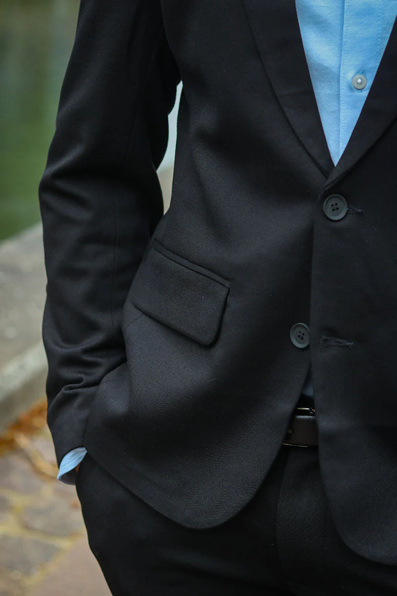 ONLY & SONS Mark Stretch Blazer Black - Image 8