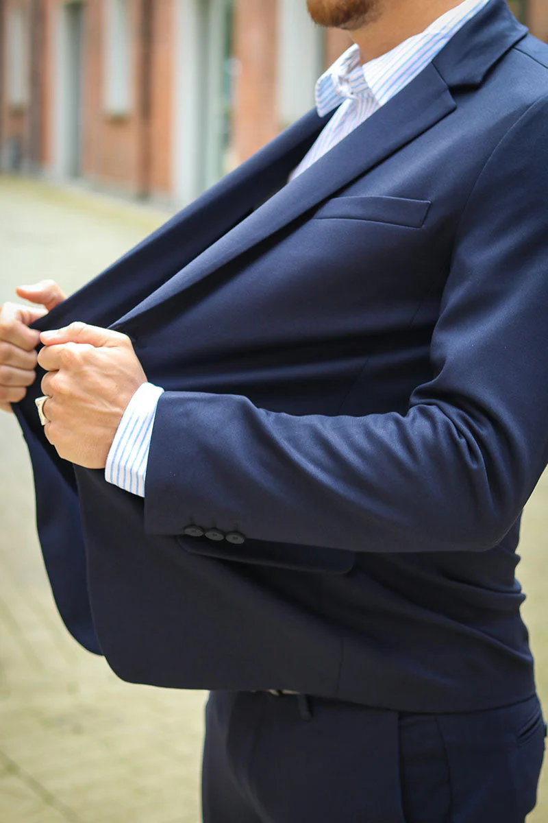 ONLY & SONS Mark Stretch Blazer Night Sky - Image 7
