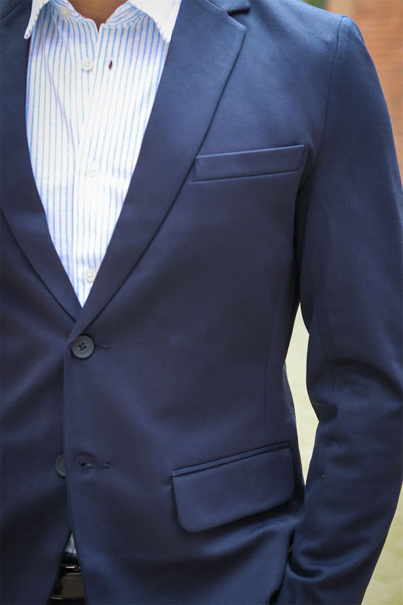 ONLY & SONS Mark Stretch Blazer Night Sky - Image 8