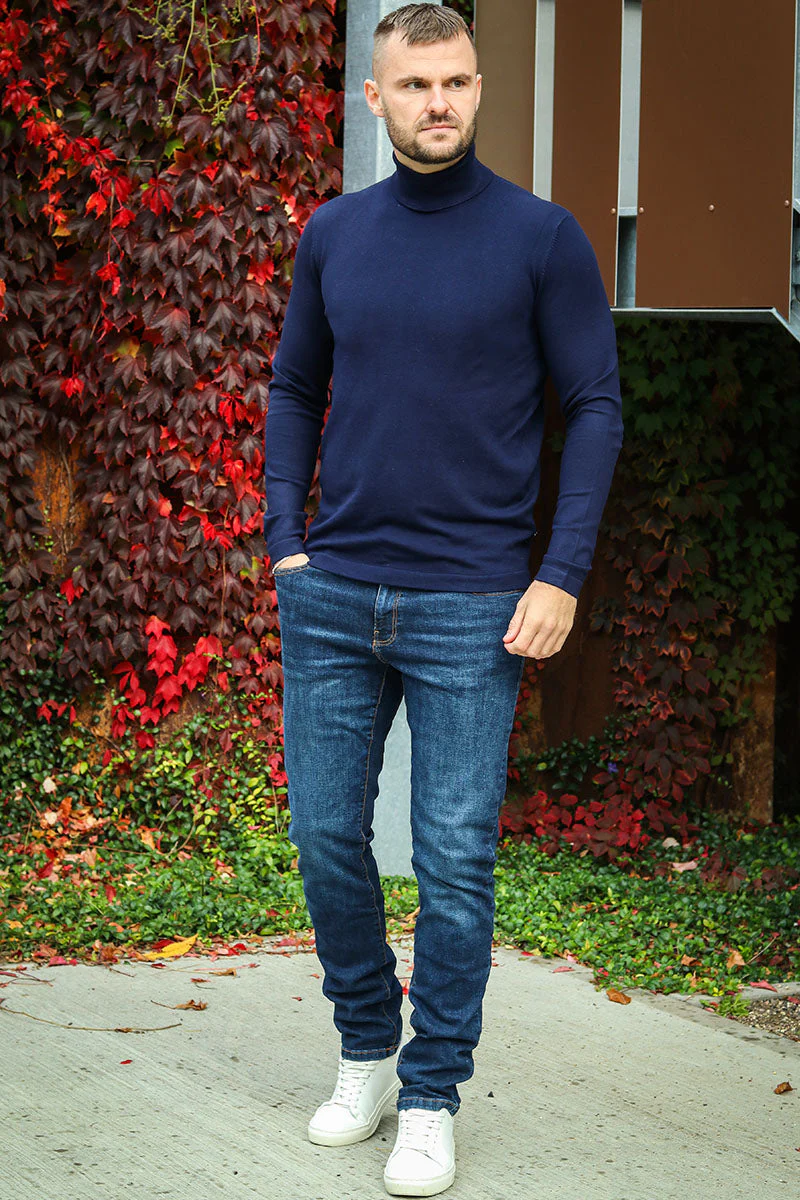 Only & Sons Loom Slim Fit 6749 Dark Blue - Image 2