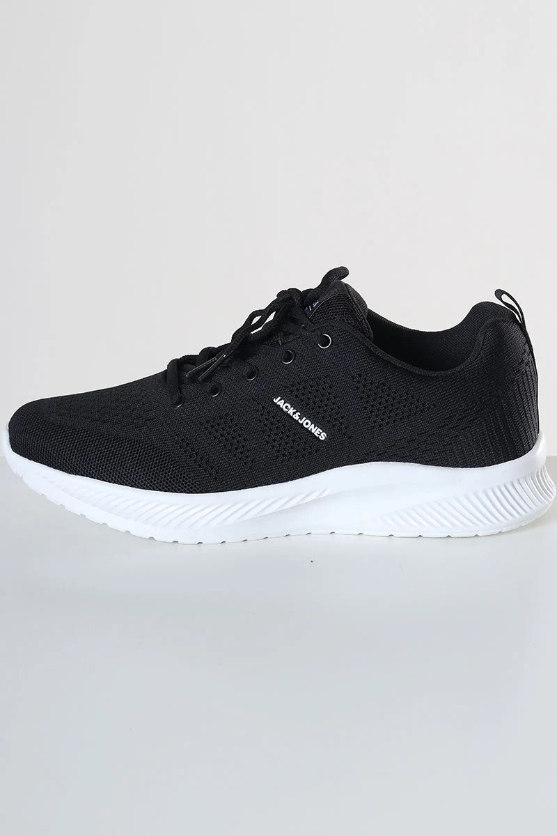 Jack & Jones Croxley Knit Sneaker Anthracite - Image 2