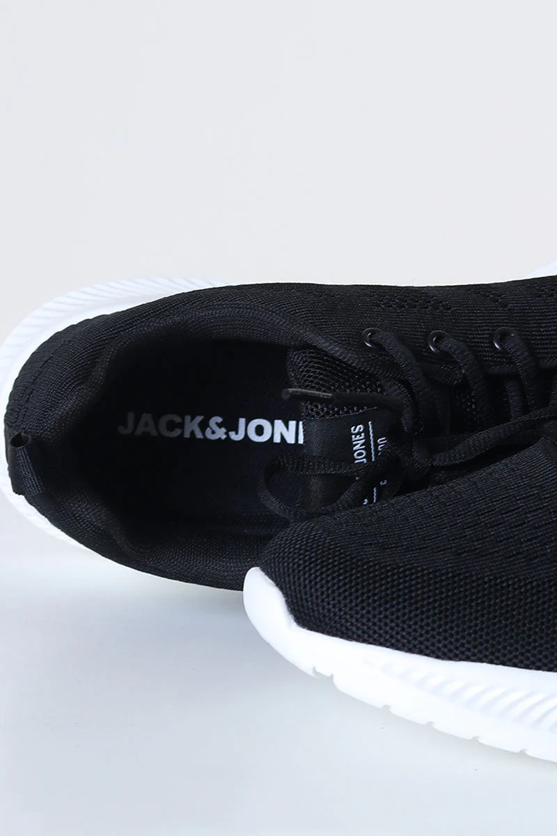 Jack & Jones Croxley Knit Sneaker Anthracite - Image 3