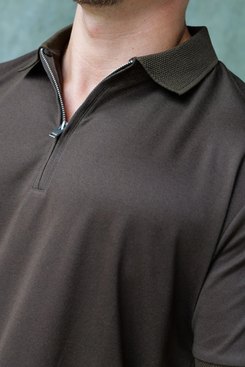 Selected Fave Zip Polo Demitasse - Image 3