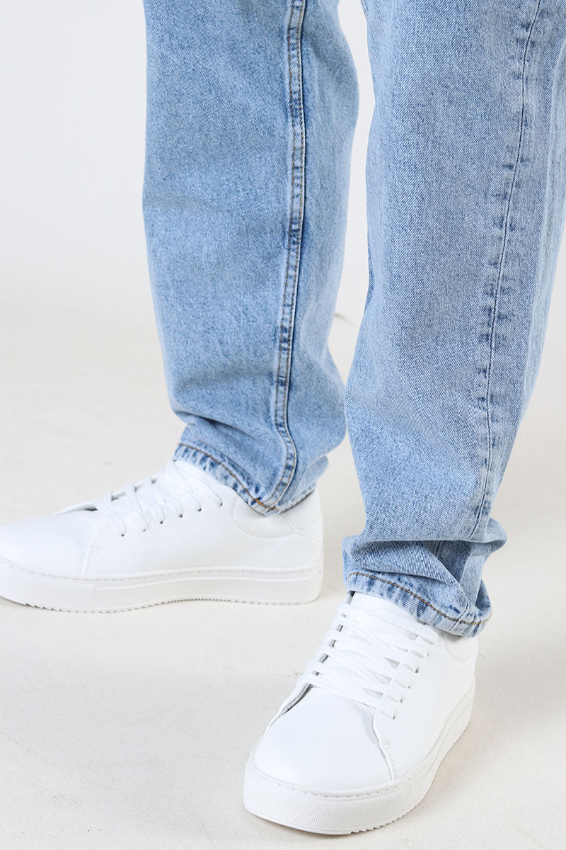 Solid Dylan Dad Fit BLUE DNM - Image 5