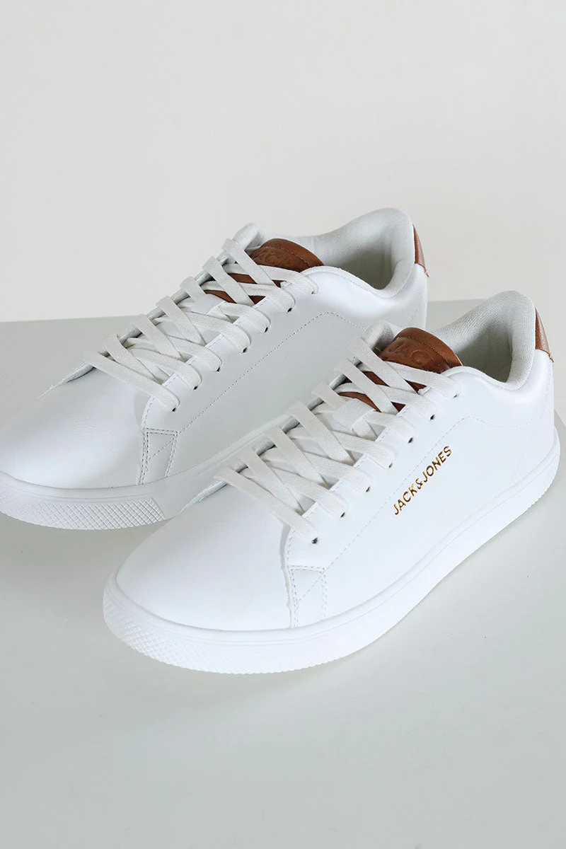 Jack & Jones Boss PU Sneaker White - Image 2