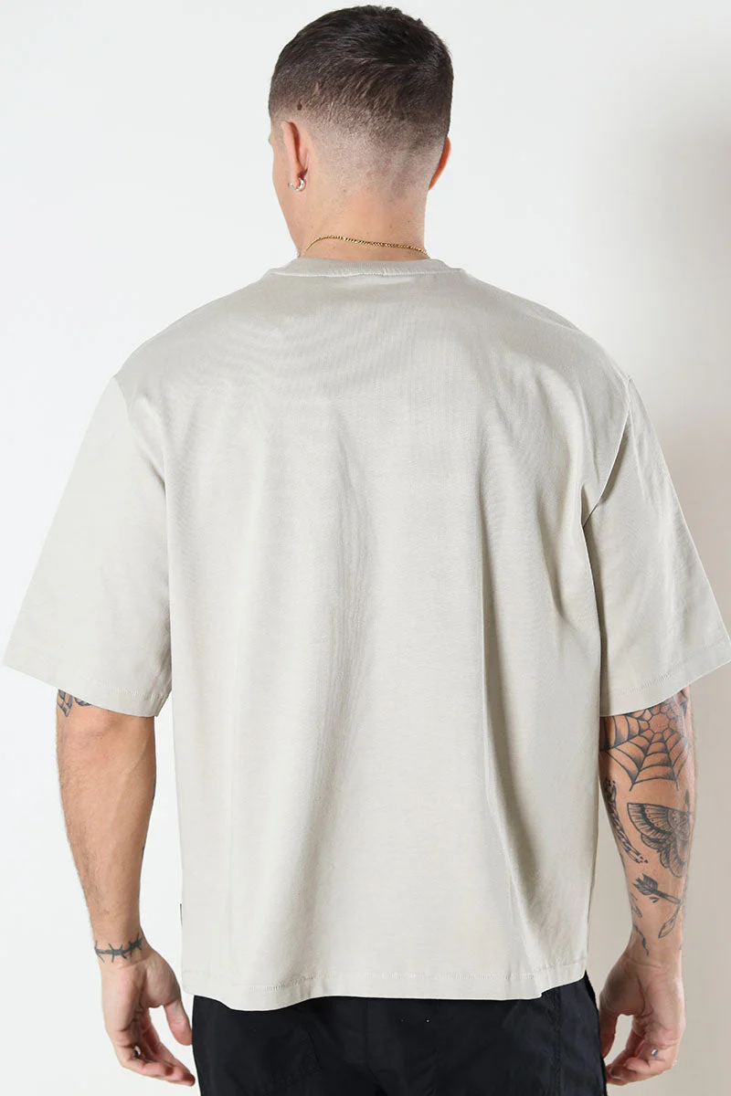 ONLY & SONS Millenium Oversize Tee Silver Lining - Image 4