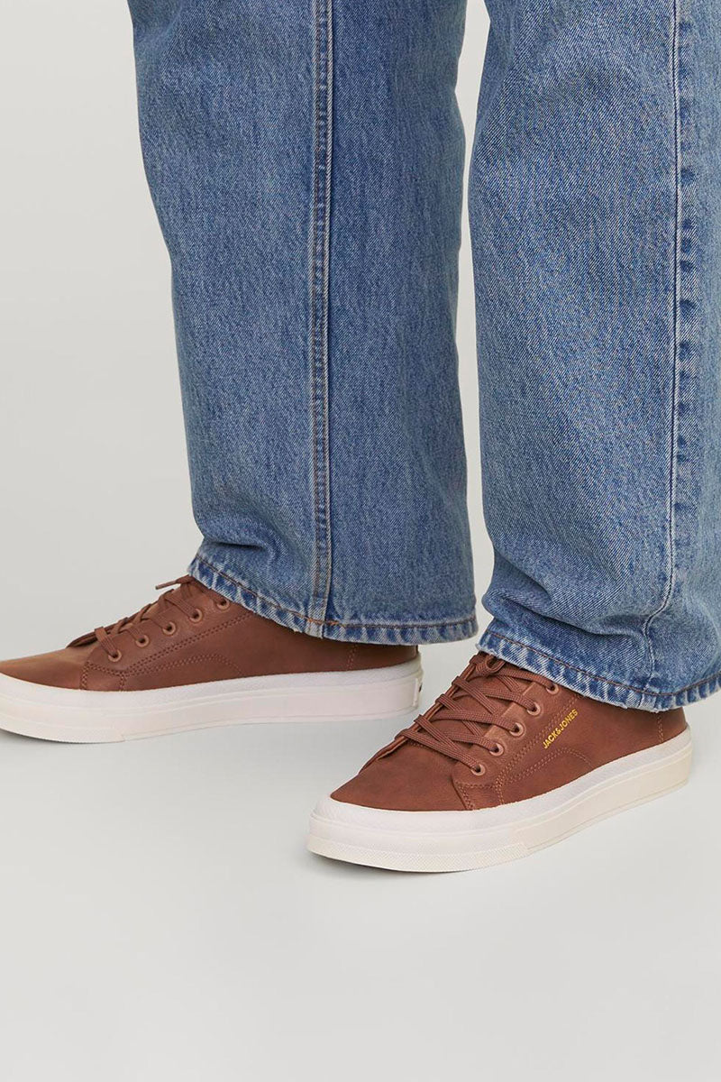 Jack & Jones Bayswater PU Sneaker Cognac - Image 2