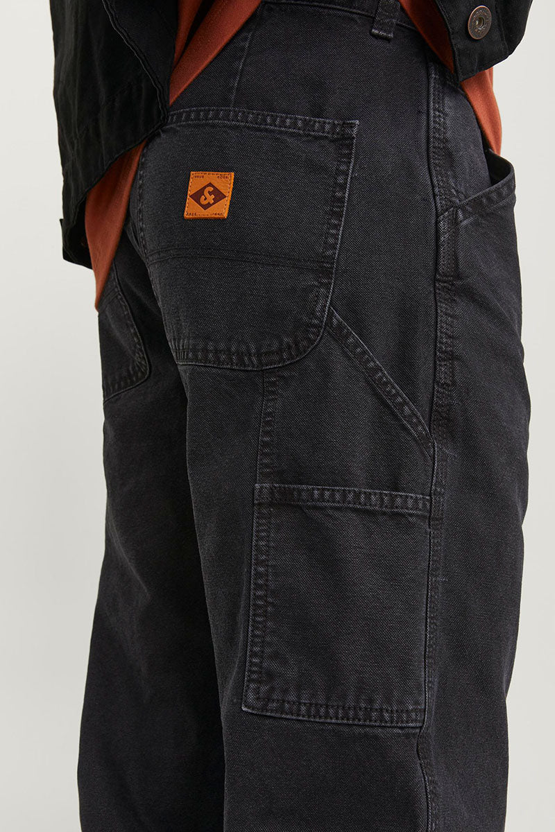 Jack & Jones Eddie Carpenter Loose Fit Jeans Black - Image 3