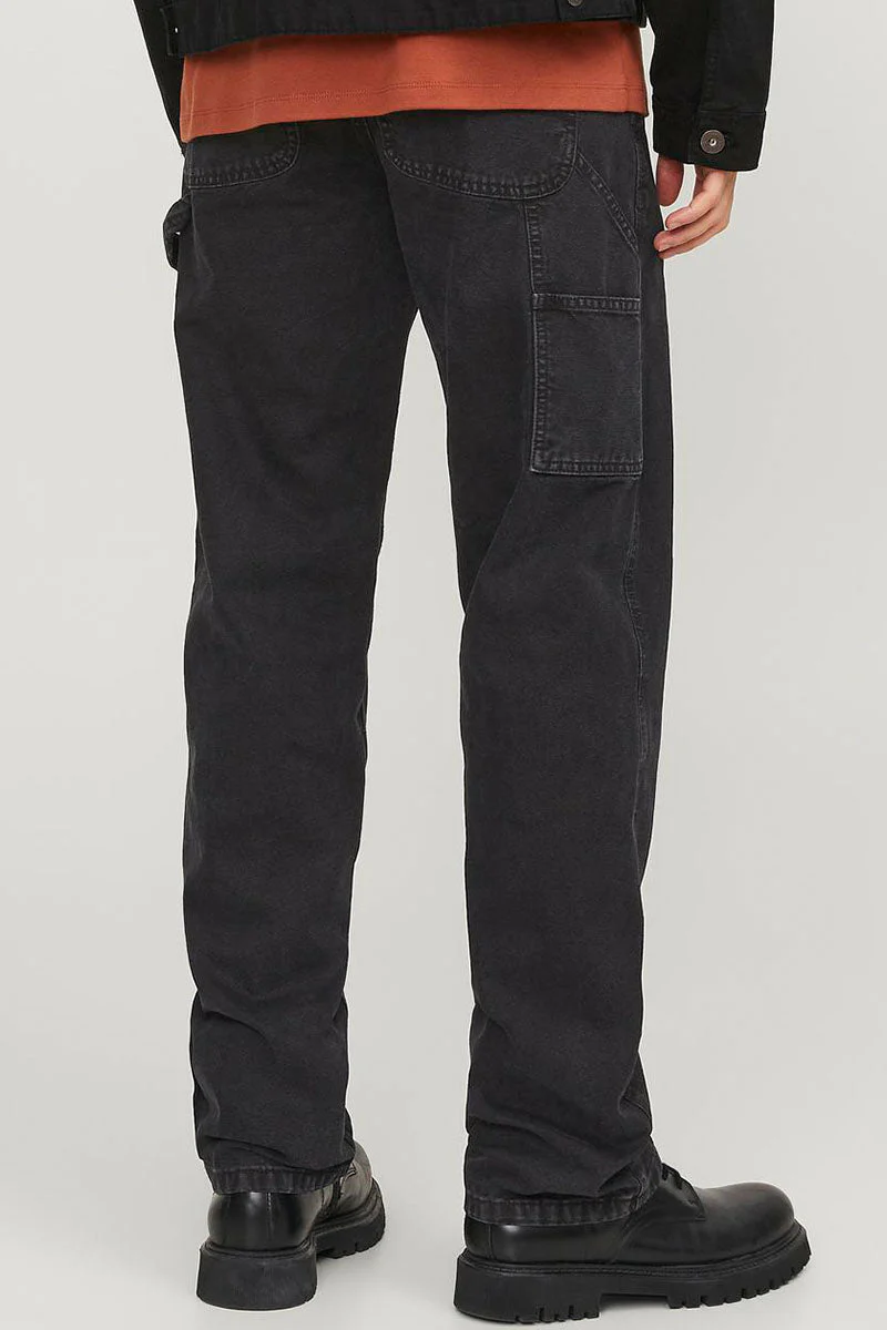 Jack & Jones Eddie Carpenter Loose Fit Jeans Black - Image 5