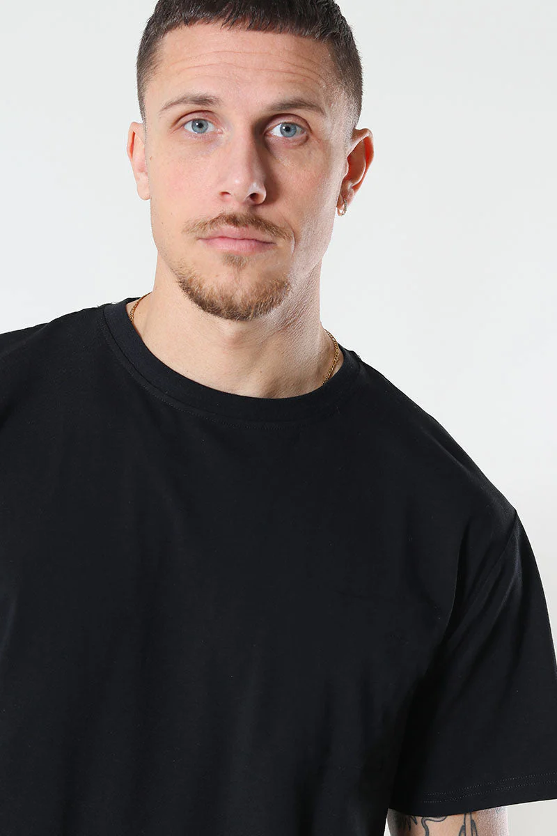 Selected Relax Oscar SS Tee Black - Image 3