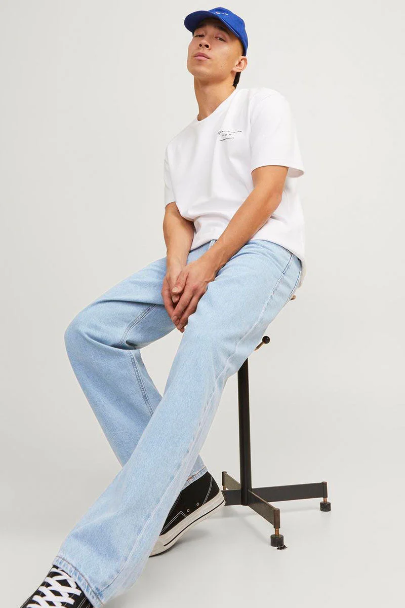 Jack & Jones Eddie Loose Fit 738 Blue Denim - Image 3