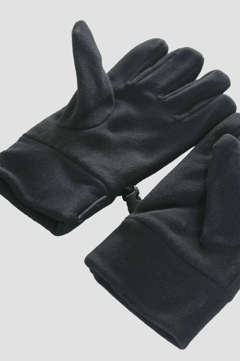 Urban Classics Fleece Winter Set Black - Image 4