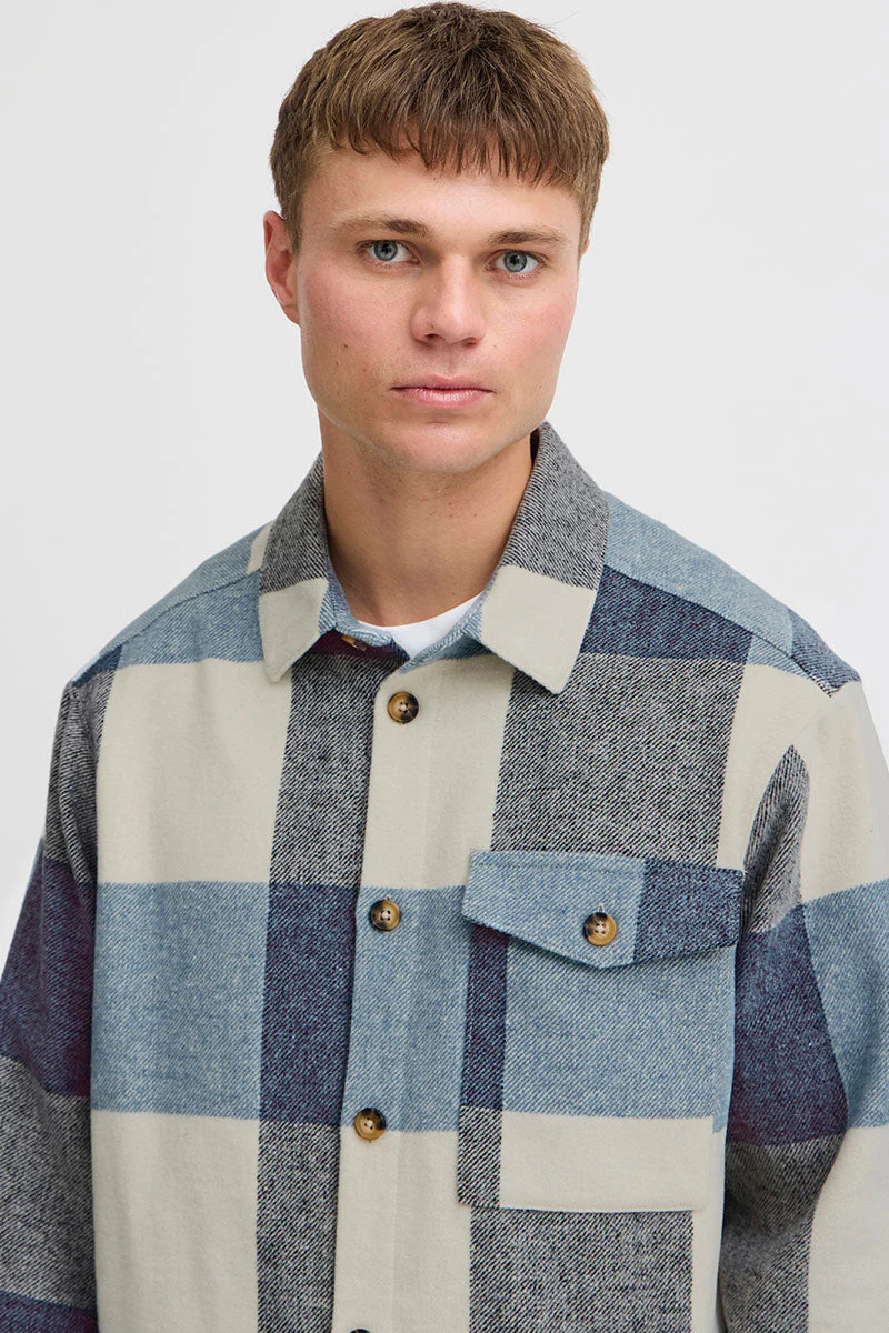 Solid Manheim Shirt Faded Denim - Image 3