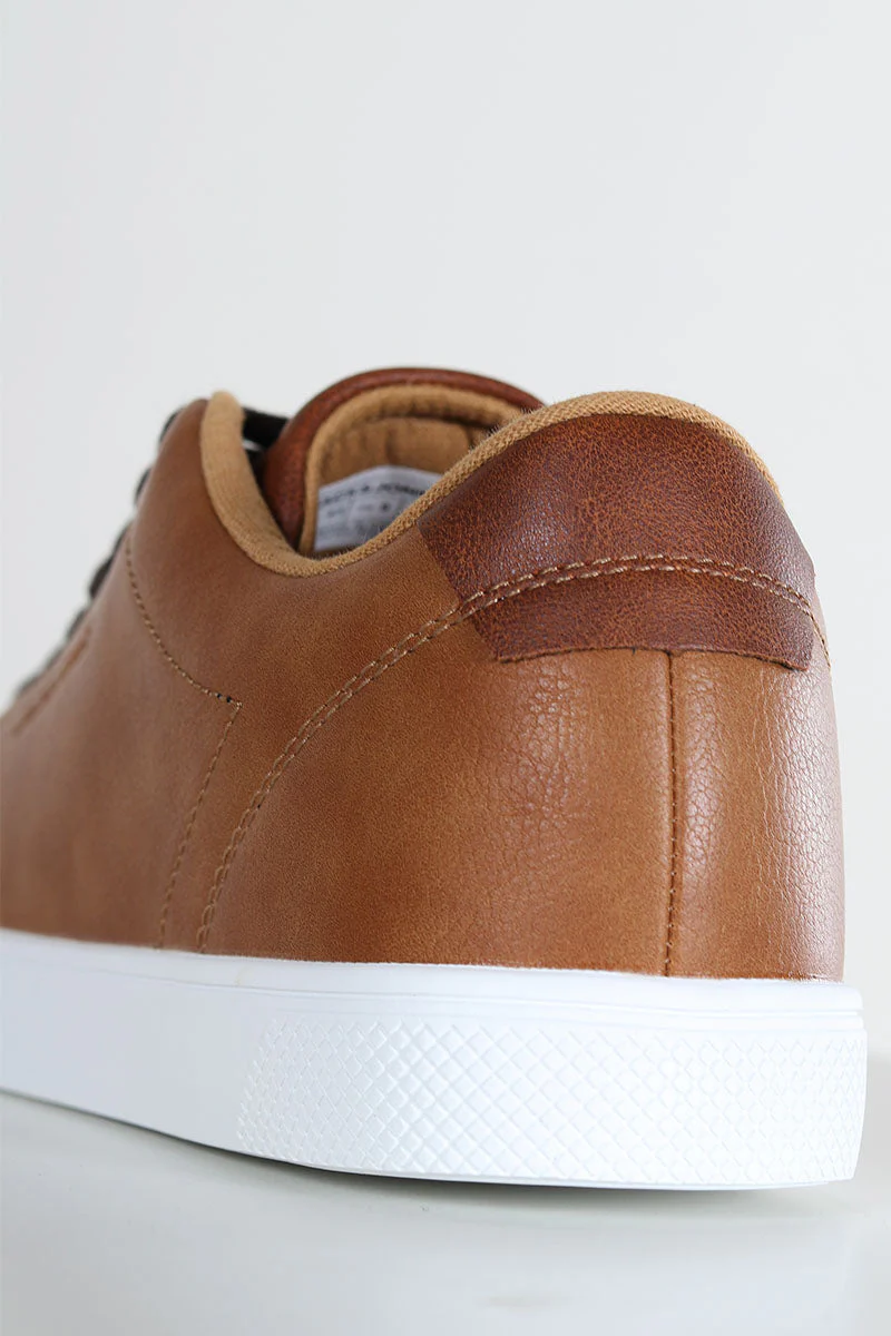 Jack & Jones Boss PU Sneaker Cognac - Image 7