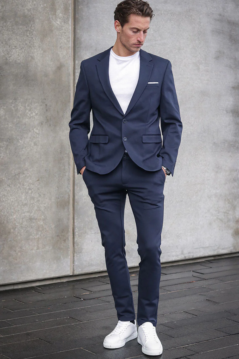 JEFF Ezra Blazer Dark Navy - Image 2