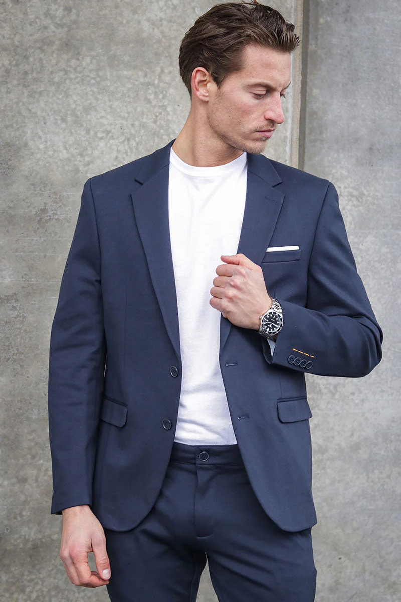 JEFF Ezra Blazer Dark Navy - Image 5