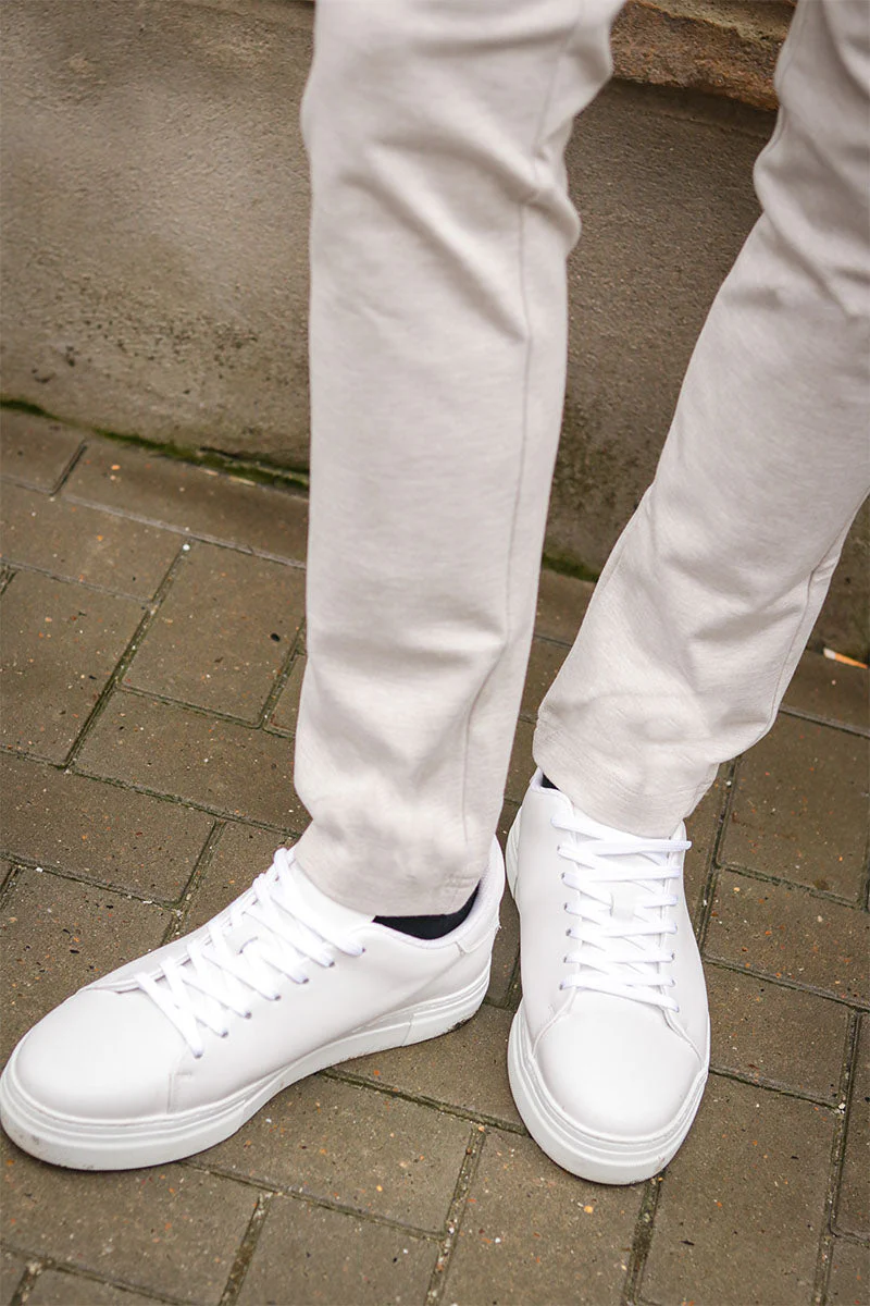 JEFF Ezra Trousers Ecru Mix - Image 3