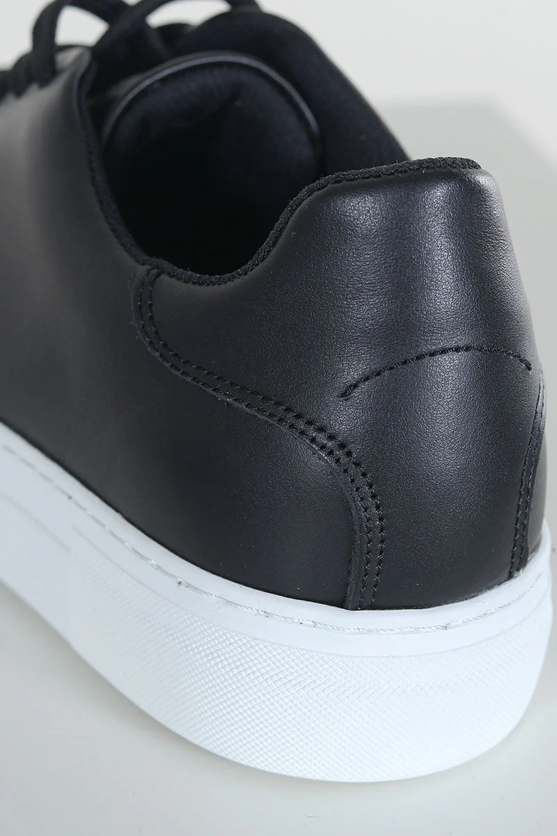 Selected DAVID CHUNKY LEATHER SNEAKER Black - Image 6