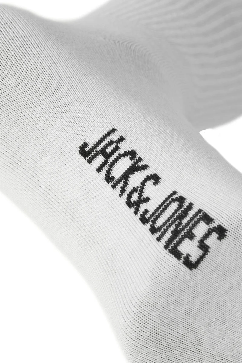 Jack & Jones Basic Tennis Sock 5- Pack White - Image 3