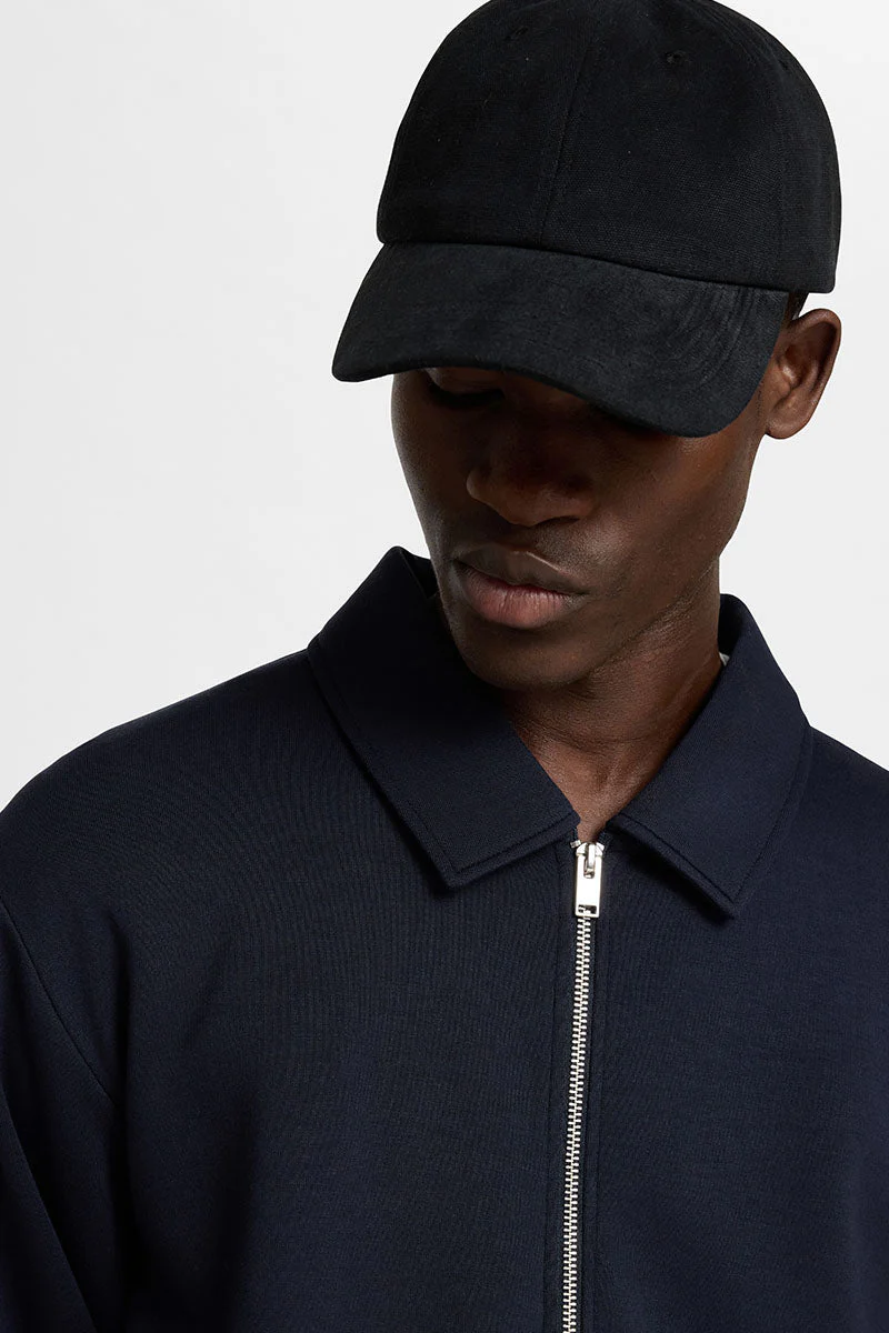 Selected Emanuel Soft Sweat Full Zip Sky Captain - Image 3