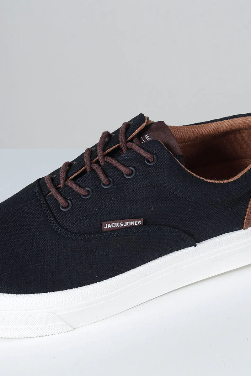 Jack & Jones Slington Canvas Sneaker Anthracite - Image 4