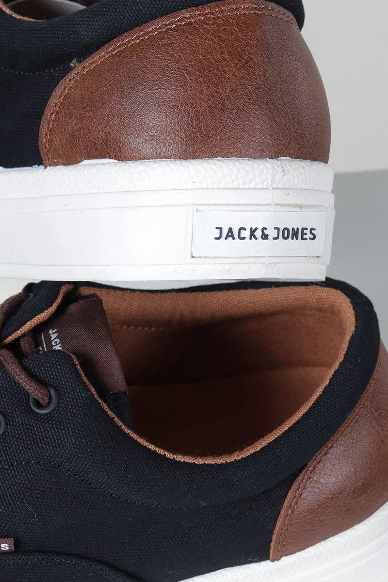 Jack & Jones Slington Canvas Sneaker Anthracite - Image 6