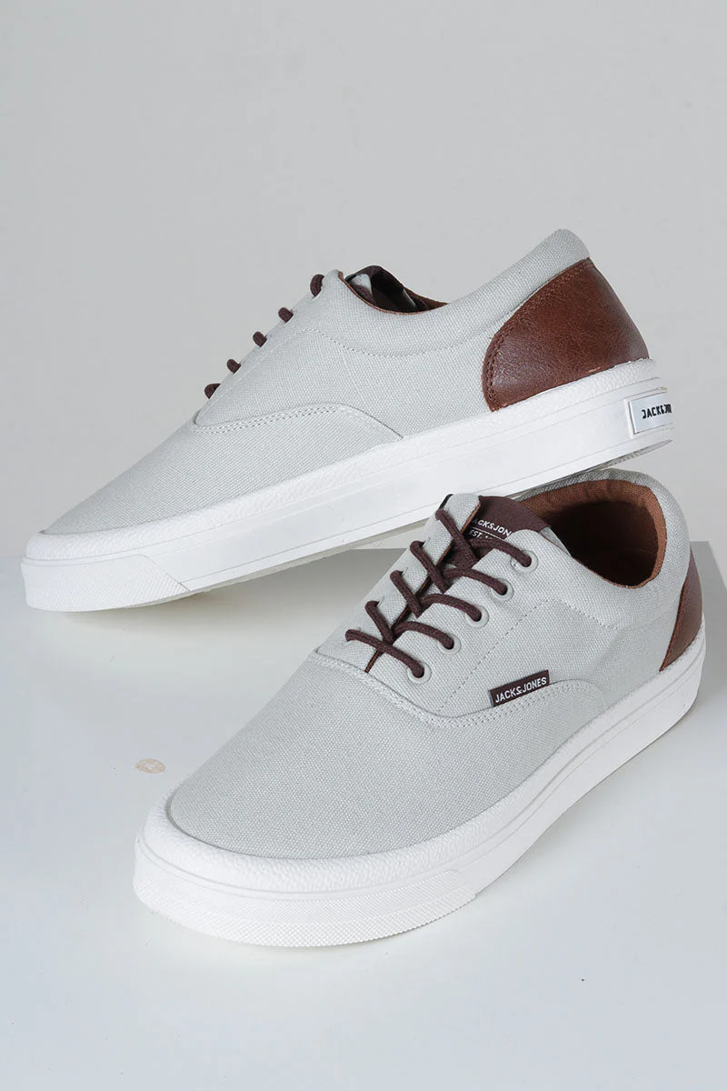 Jack & Jones Slington Canvas Sneaker Moonbeam - Image 2