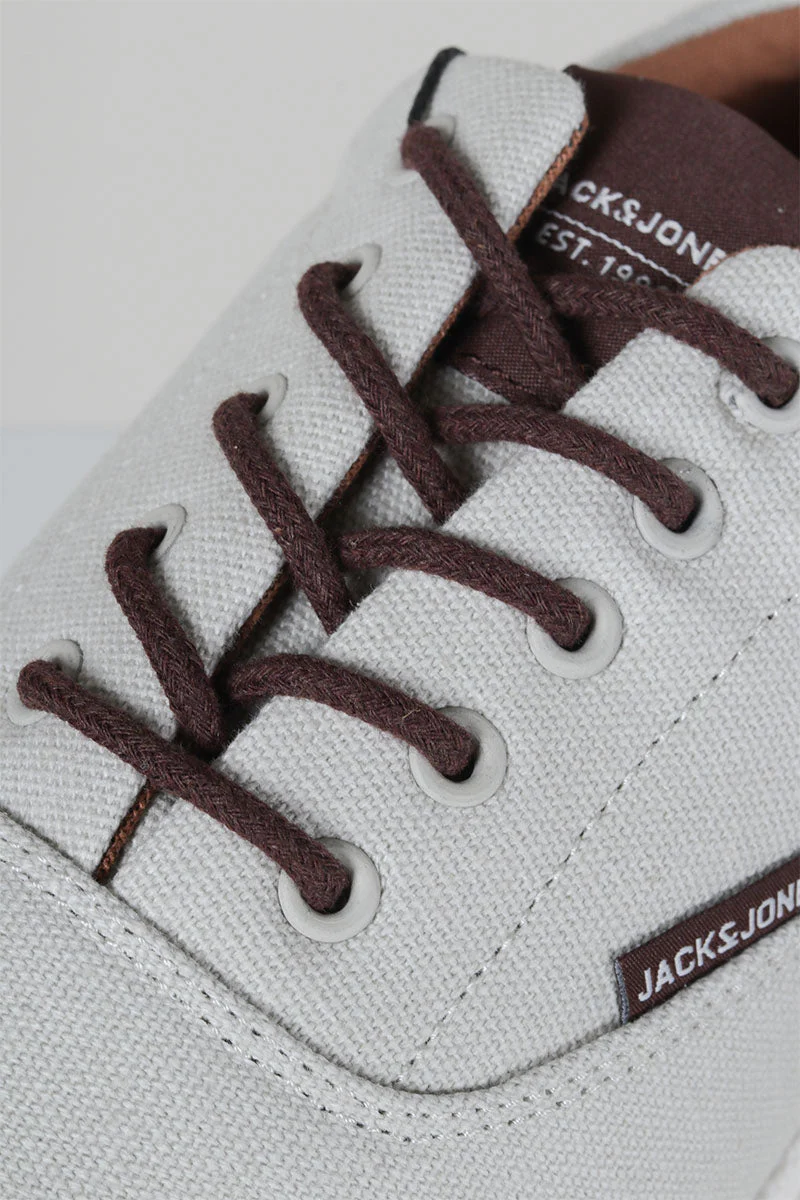 Jack & Jones Slington Canvas Sneaker Moonbeam - Image 4