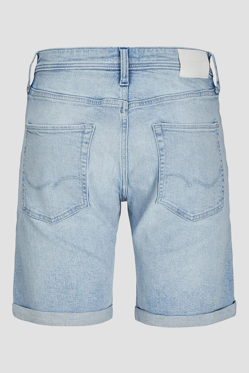 Jack & Jones Rick Regular Fit Shorts 361 Blue Denim - Image 7