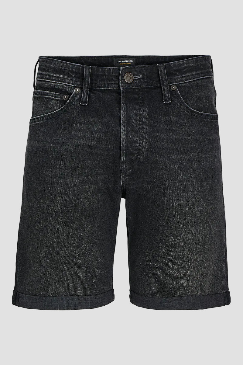 Jack & Jones Rick Regular Fit Shorts 360 Black Denim - Image 7