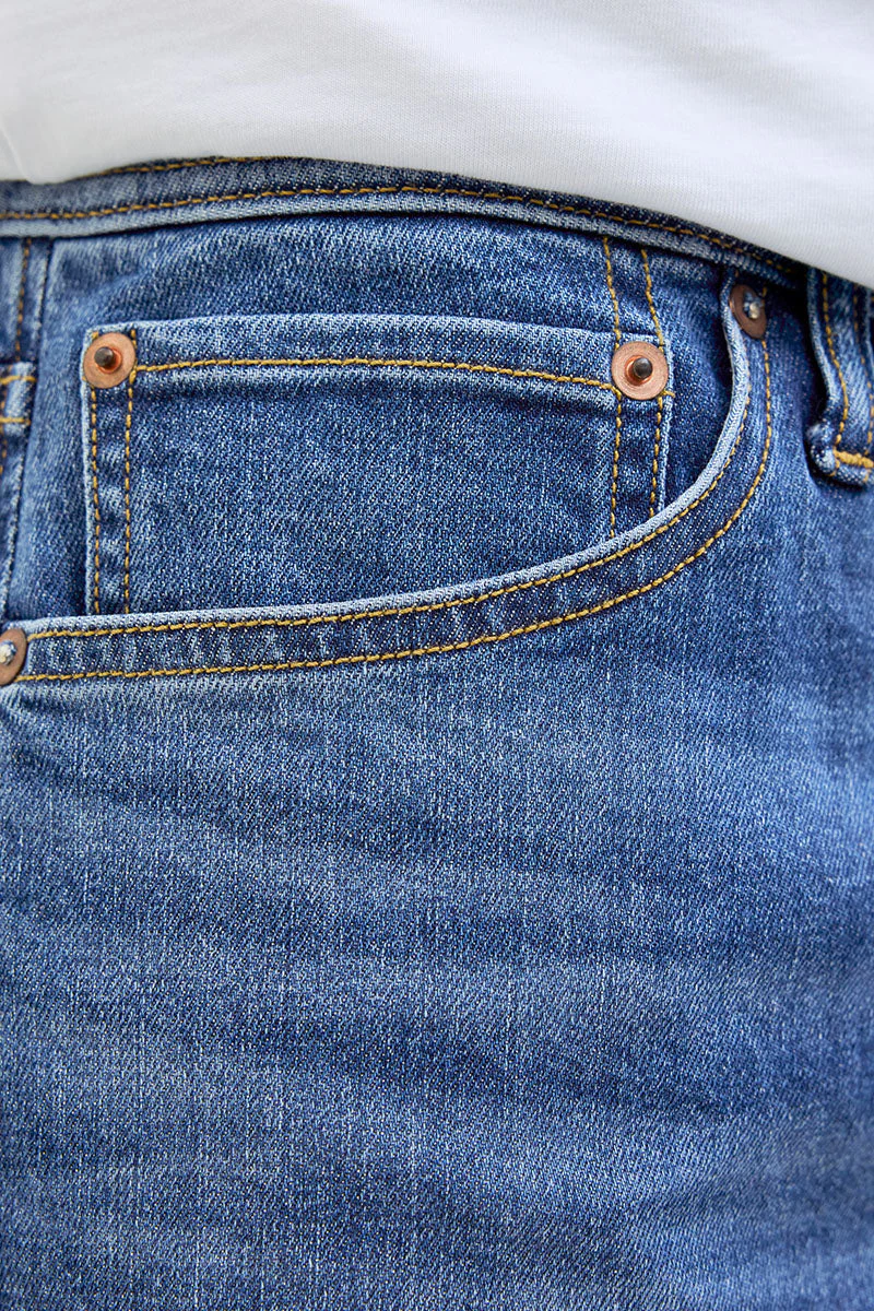 Jack & Jones Rick Regular Fit Shorts 365 Blue Denim - Image 5