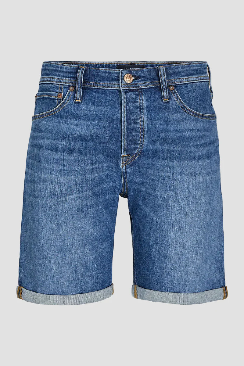 Jack & Jones Rick Regular Fit Shorts 365 Blue Denim - Image 7
