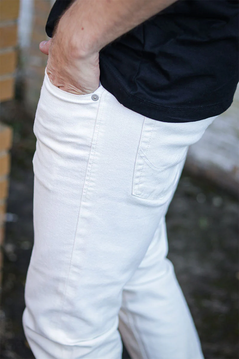 Jack & Jones Glenn Slim Fit 912 White Denim - Image 5
