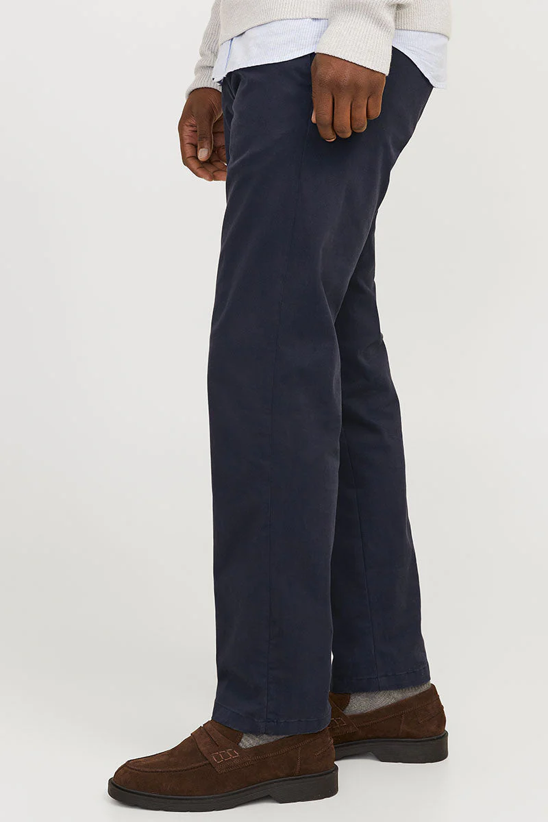 Jack & Jones Kane Barret Chino Pant Dark Navy - Image 3