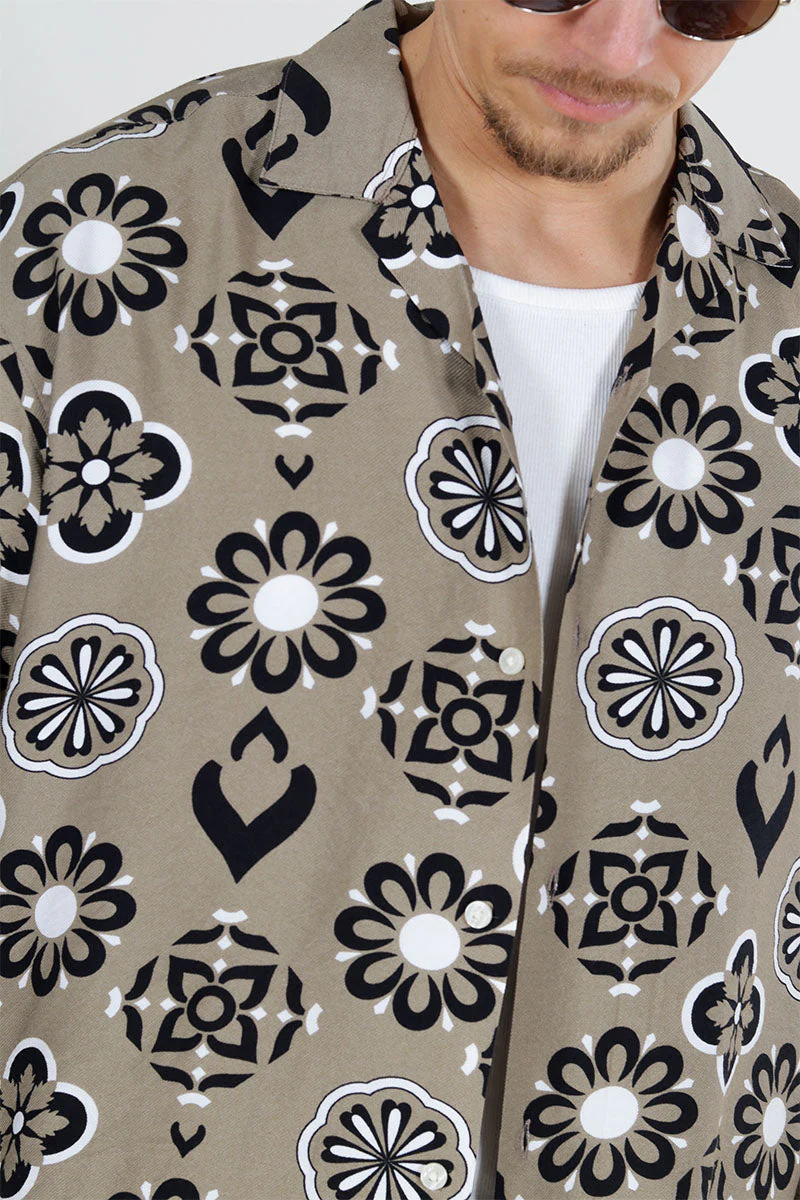 Jack & Jones Urban Edge Resort Shirt SS Coriander - Image 3