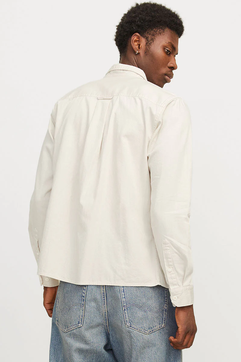 Jack & Jones Travis Shirt LS Moonbeam - Image 5
