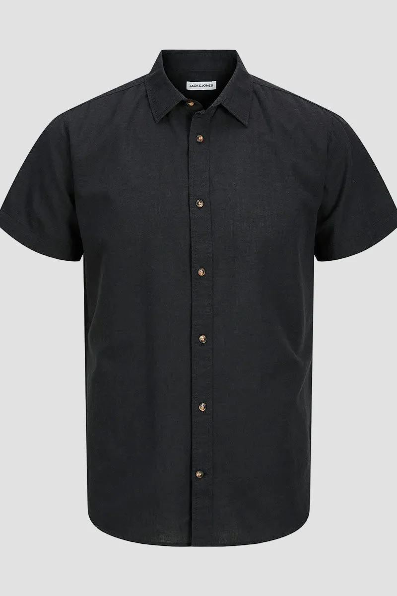 Jack & Jones Summer Shirt SS Black - Image 7