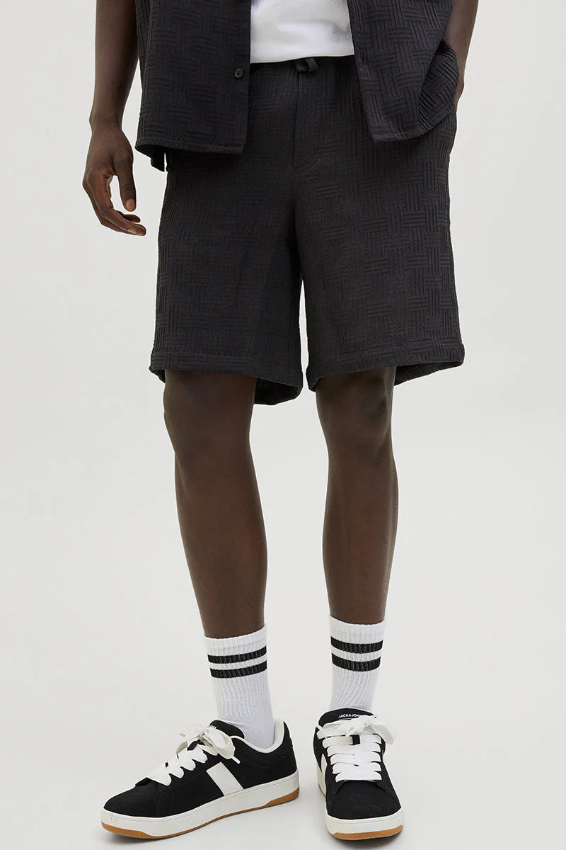 Jack & Jones Jaiden Matteo Resort Shorts Black