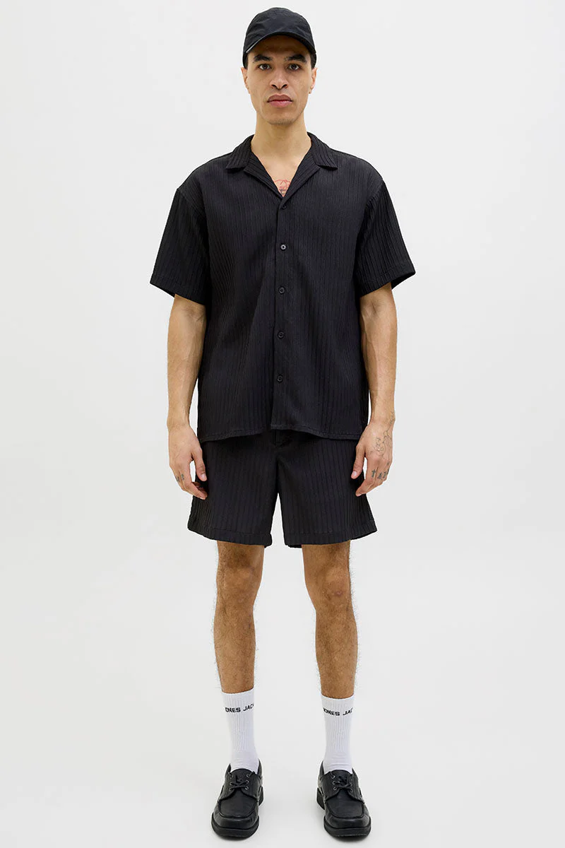 Jack & Jones Massimo Resort Shirt SS Black - Image 2