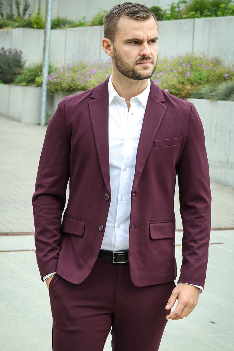ONLY & SONS Mark Stretch Blazer Fudge - Image 4