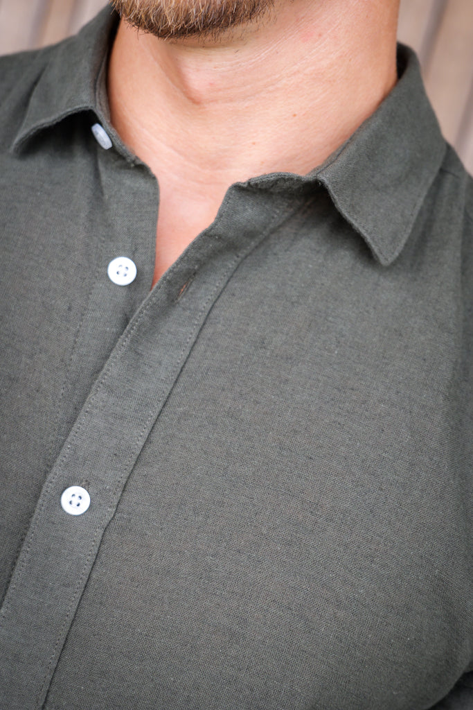 ONLY & SONS Caiden LS Linen Shirt Kambaba - Image 3