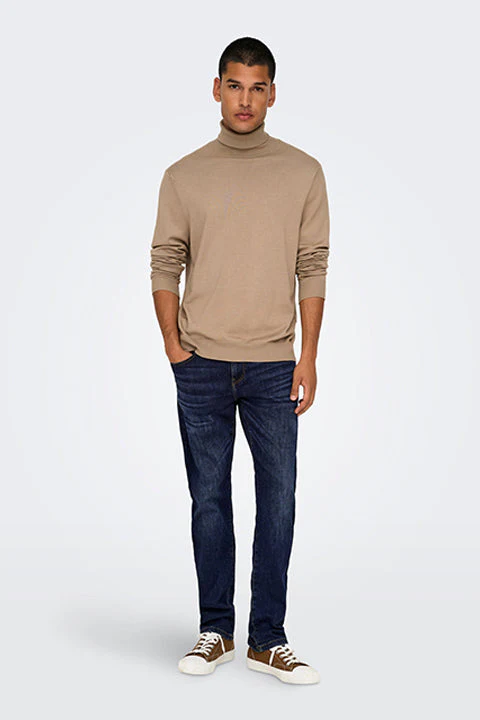Only & Sons Weft Regular Fit 6752 Dark Blue Denim - Image 2