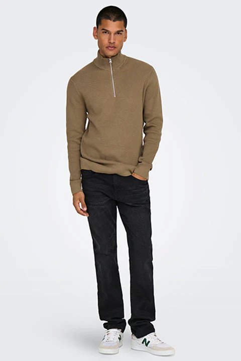 Only & Sons Weft Regular Fit 8638 Black Denim - Image 2
