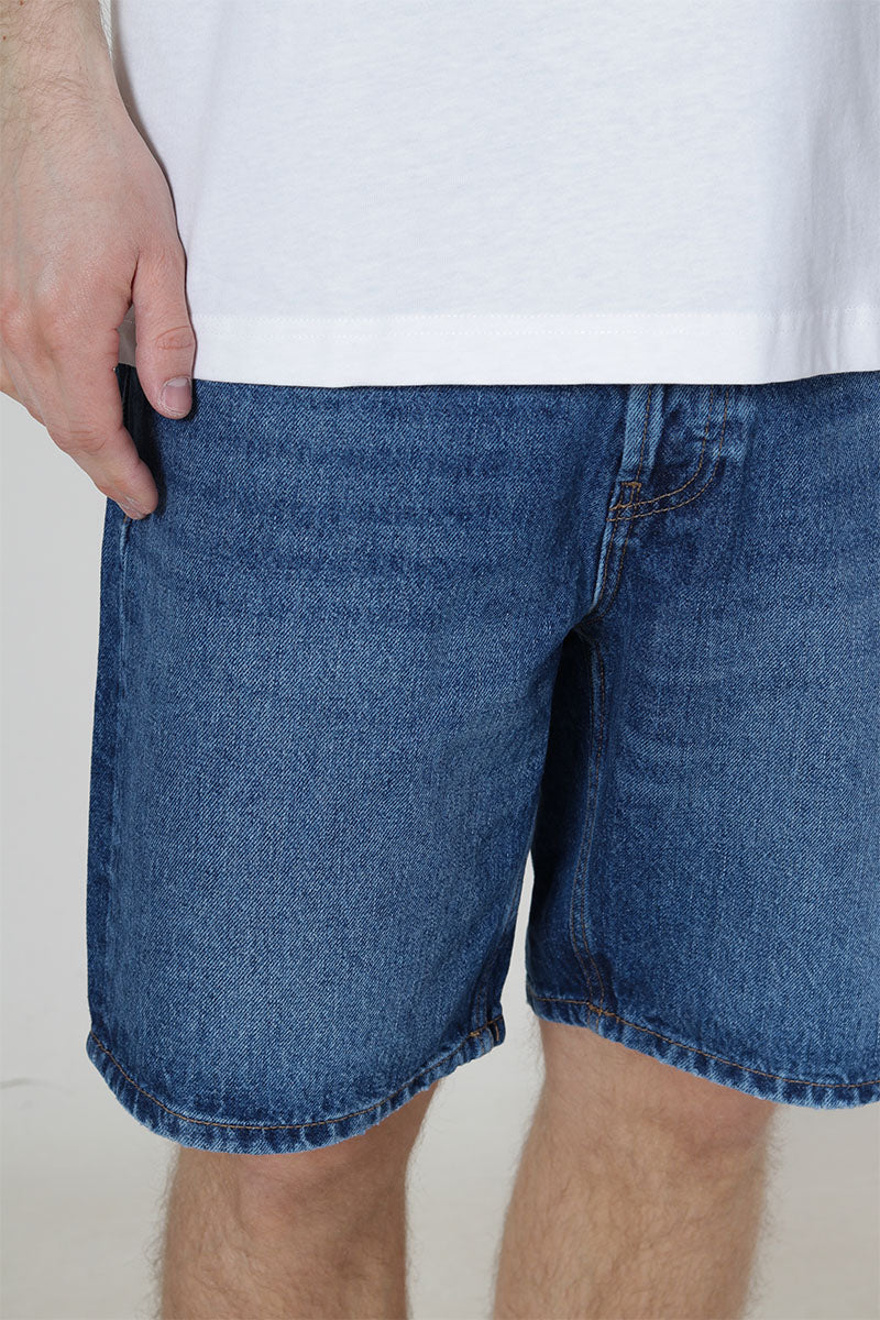 ONLY & SONS Edge Straight Fit Denim Shorts Medium Blue Denim - Image 4