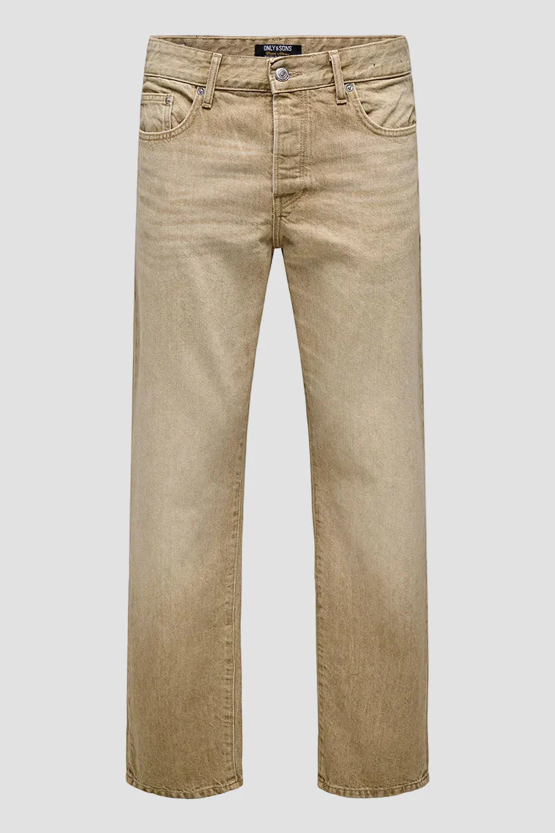 Only & Sons Edge Straight Fit 2140 Beige - Image 6