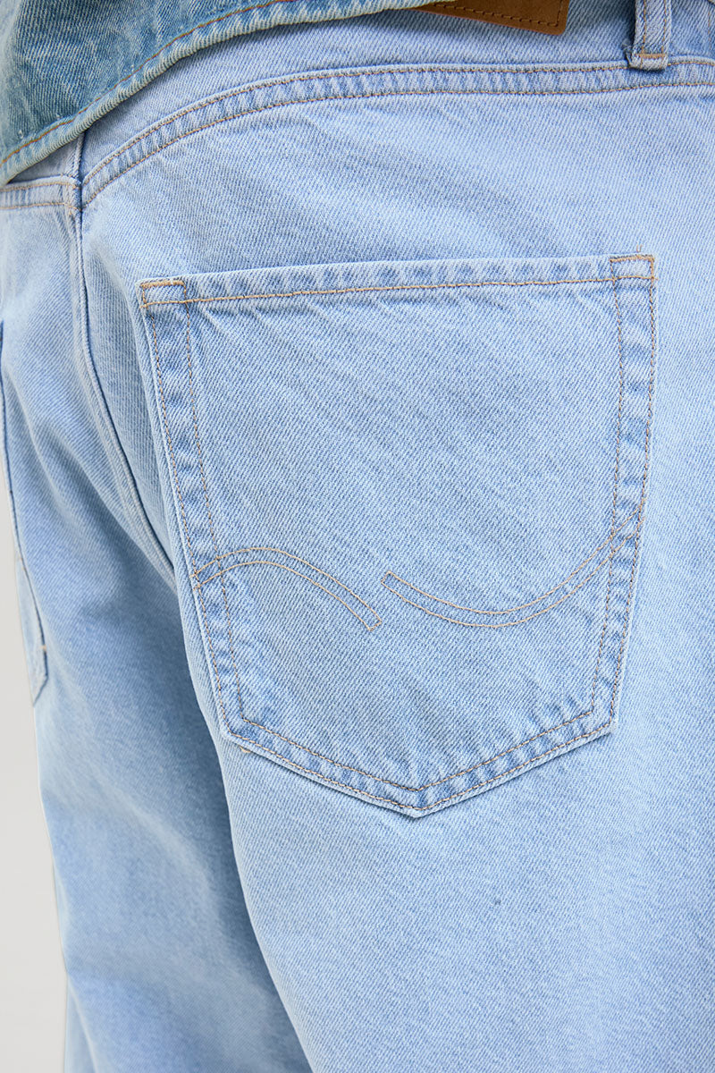 Jack & Jones Ron Original Shorts SQ 730 Blue Denim 738 - Image 4