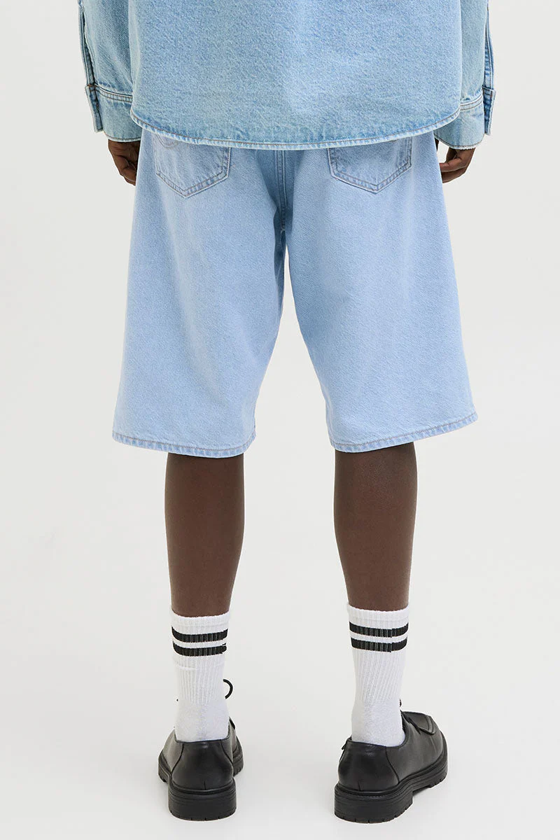 Jack & Jones Ron Original Shorts SQ 730 Blue Denim 738 - Image 5