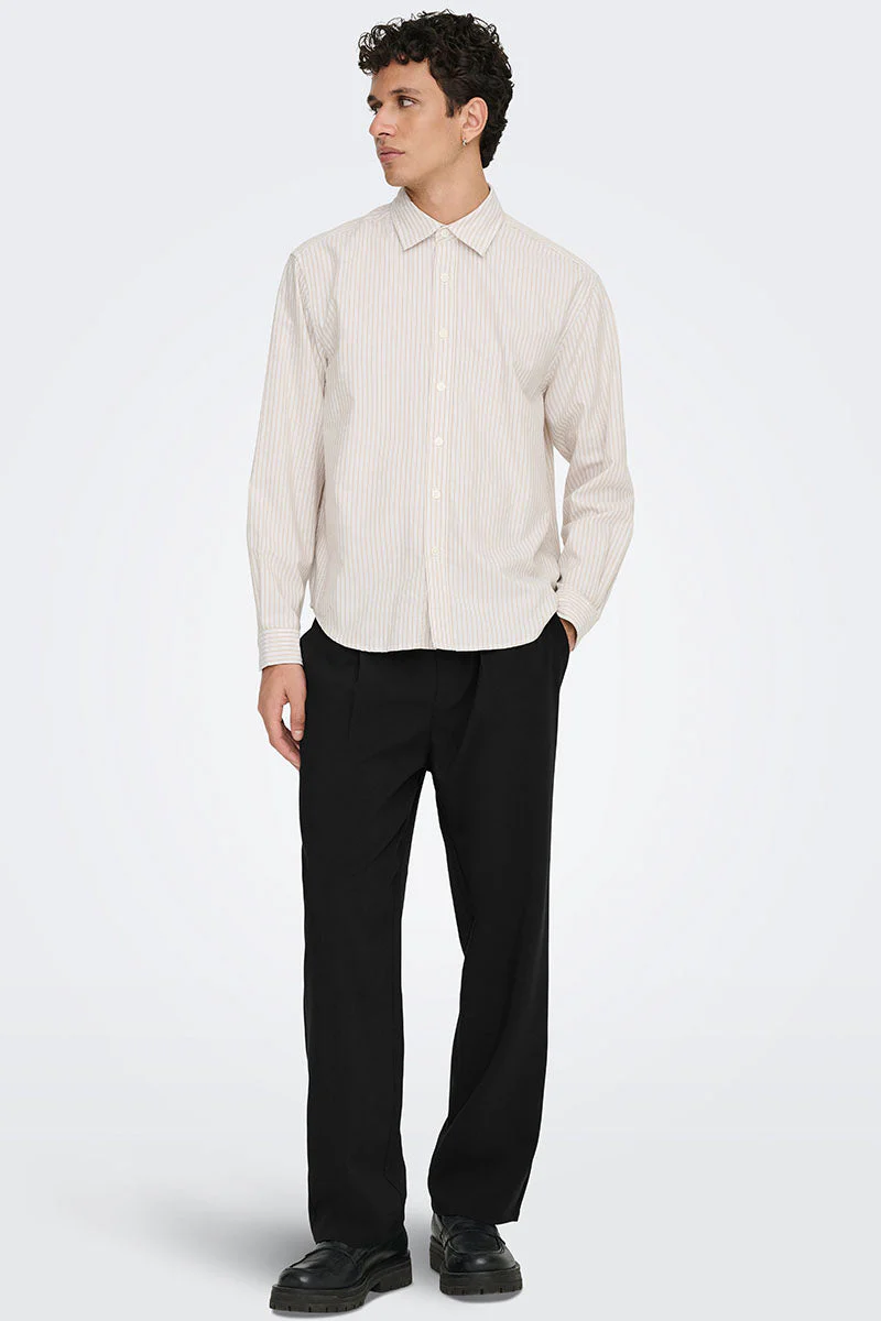 ONLY & SONS Will Loose Pants Jet Black - Image 2